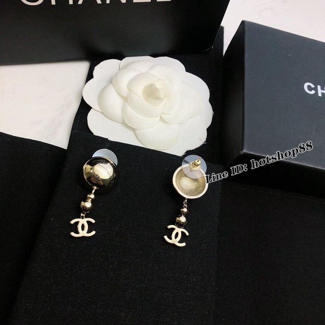 Chanel專櫃新款飾品 香奈兒原版耳環耳吊 zgb2436